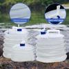 Yiyayun Outdoor Portable Folding Water Bucket with Faucet