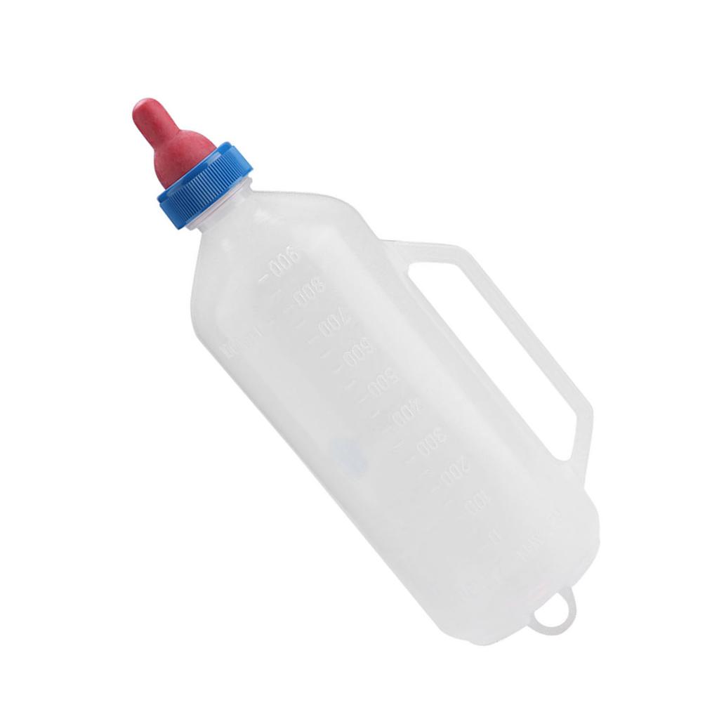 1L Lamb Milk Bottle Baby Goat Milk Feeding Feeder Nursing Bottle with Handle