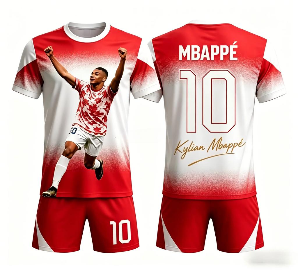 Summer Portrait Short Sleeved Set Fashionable Comfortable Loose Soft Breathable 3D Printed Sports Casual Outdoor Daily Men's Sport Wear