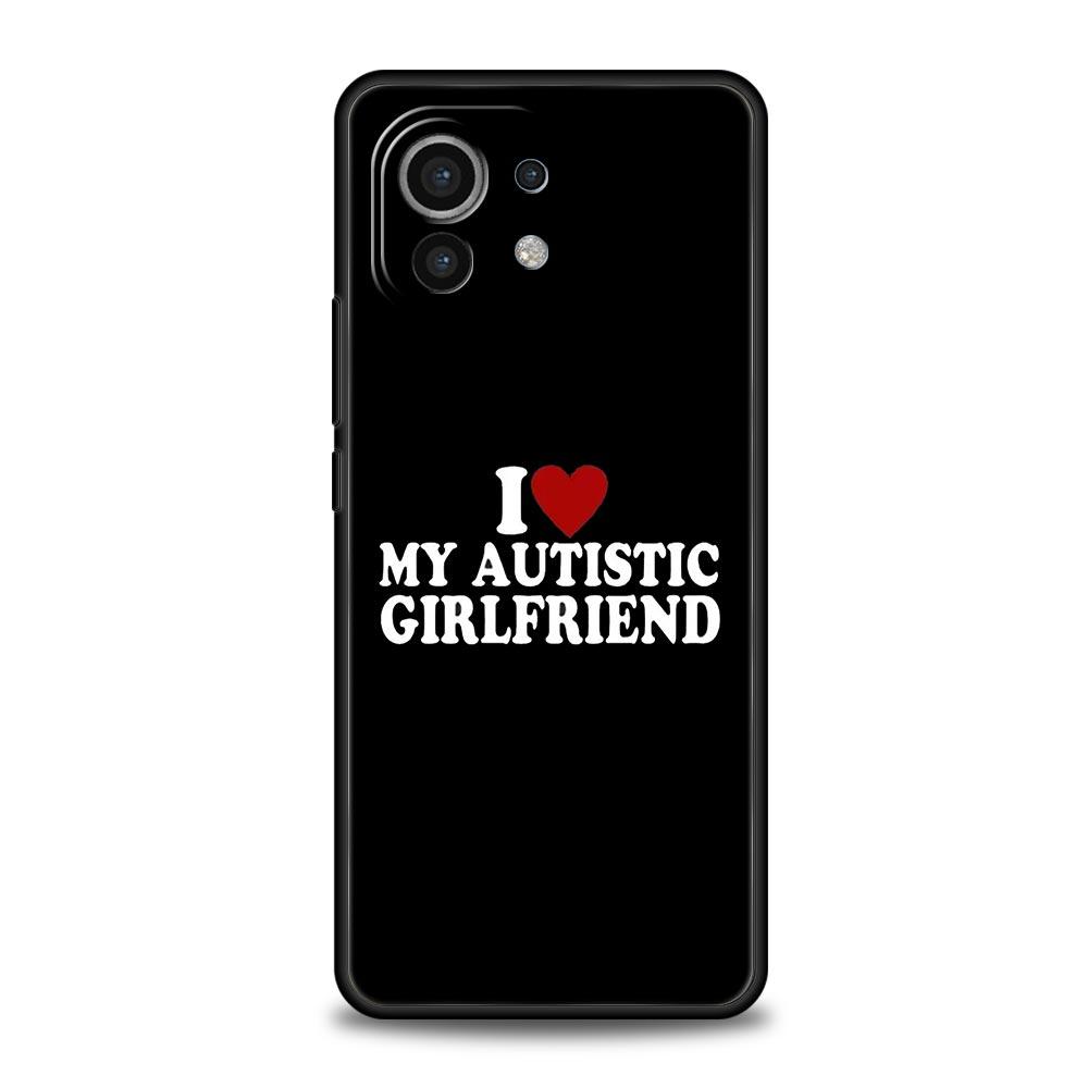 Phone Case For Xiaomi Mi 15 14 14T 13T 12T Pro 12 13 11 Lite 5G 11T X6 X5 Pro Soft TPU Cover Cute I Love My Girlfriend Boyfriend