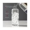 4-piece set of transparent frosted sublimation blank glass mason jars beer mugs with bamboo lids, 600ml