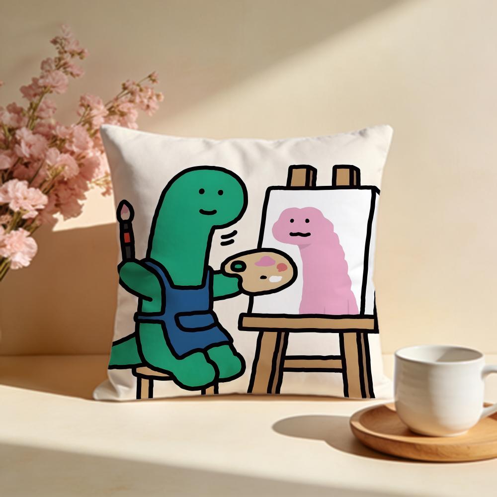 Popular JJOGUMANFC Cushion Cover Stylish Washable Pillow Cover Ideal for Couch Bedroom Car Decoration