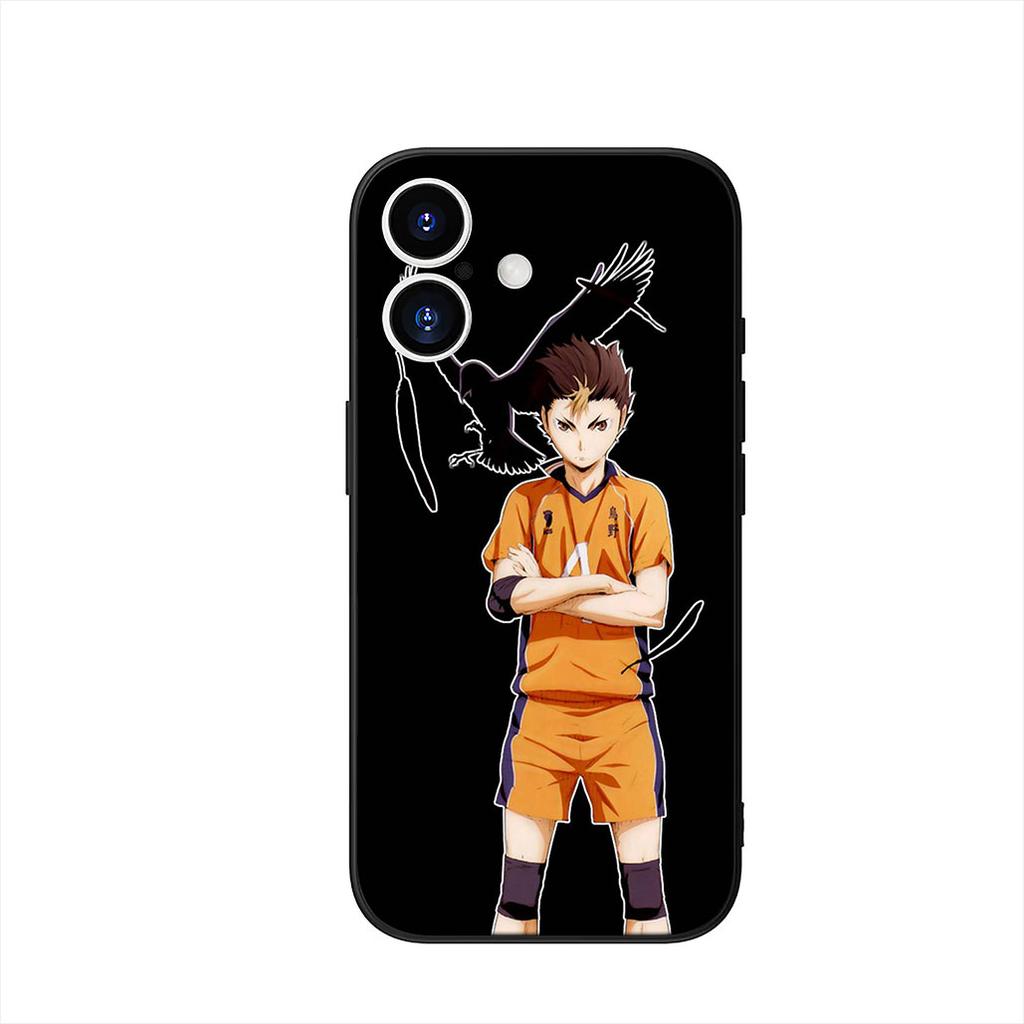 Volleyball Haikyuu Hinata Attacks Phone Cover Case for Apple iPhone 17 16 15 11 Pro XS Max XR 6 7 8 Plus + SE 2020 5 16E Casing