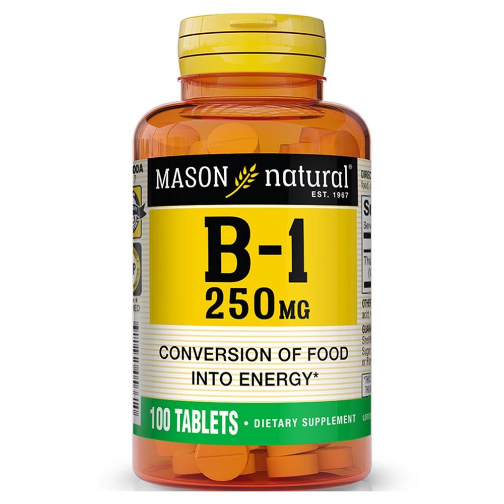 Mason Naturals B-1 250mg Tablets 1 pcs (100 Tablets)