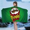 Mode P-Pringles L-LLC Strandtuch Bunte Badetücher für Mädchen Mikrofaser Schnelltrocknend Individuell Sandfrei Strand Yoga Spa Fitnessstudio Pool
