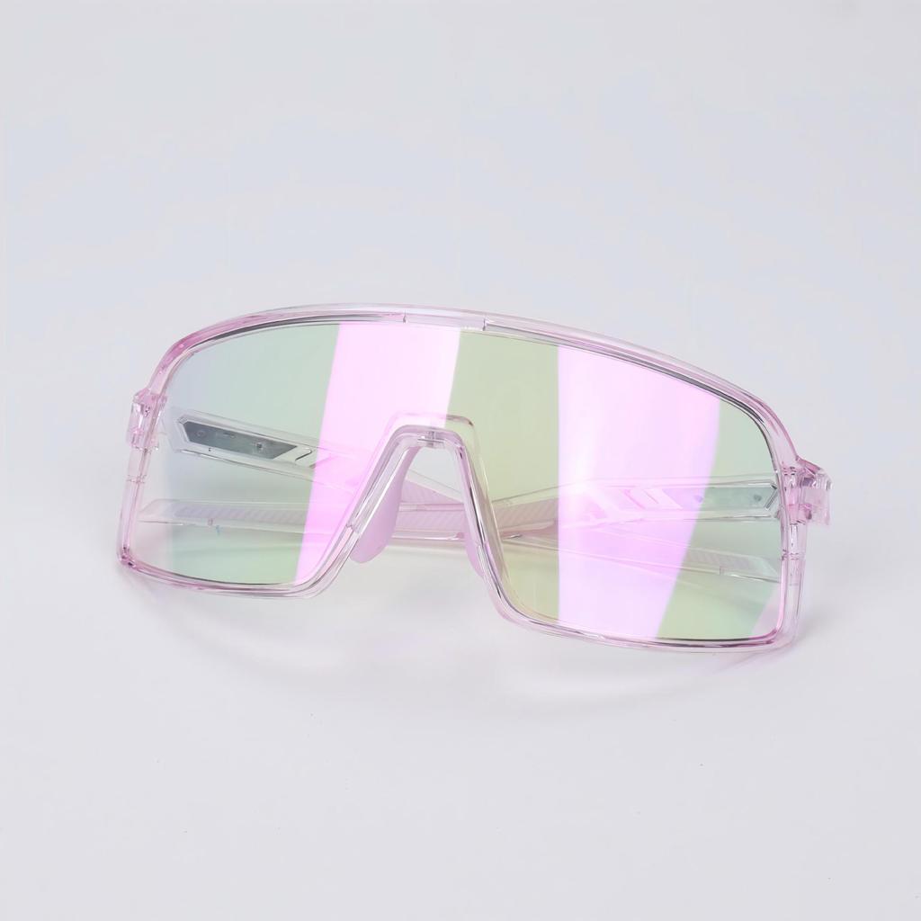 Riding Glasses Color Changing Adjustable Nose Pads Full Frame TR90 Frame Youth Outdoor Sports Windproof All-Weather Goggles