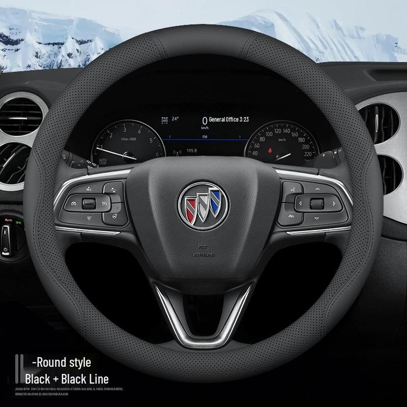 Buick Verano Steering Wheel Cover: Ultra-Thin, Four-Season, Fits 2015-2023 Models