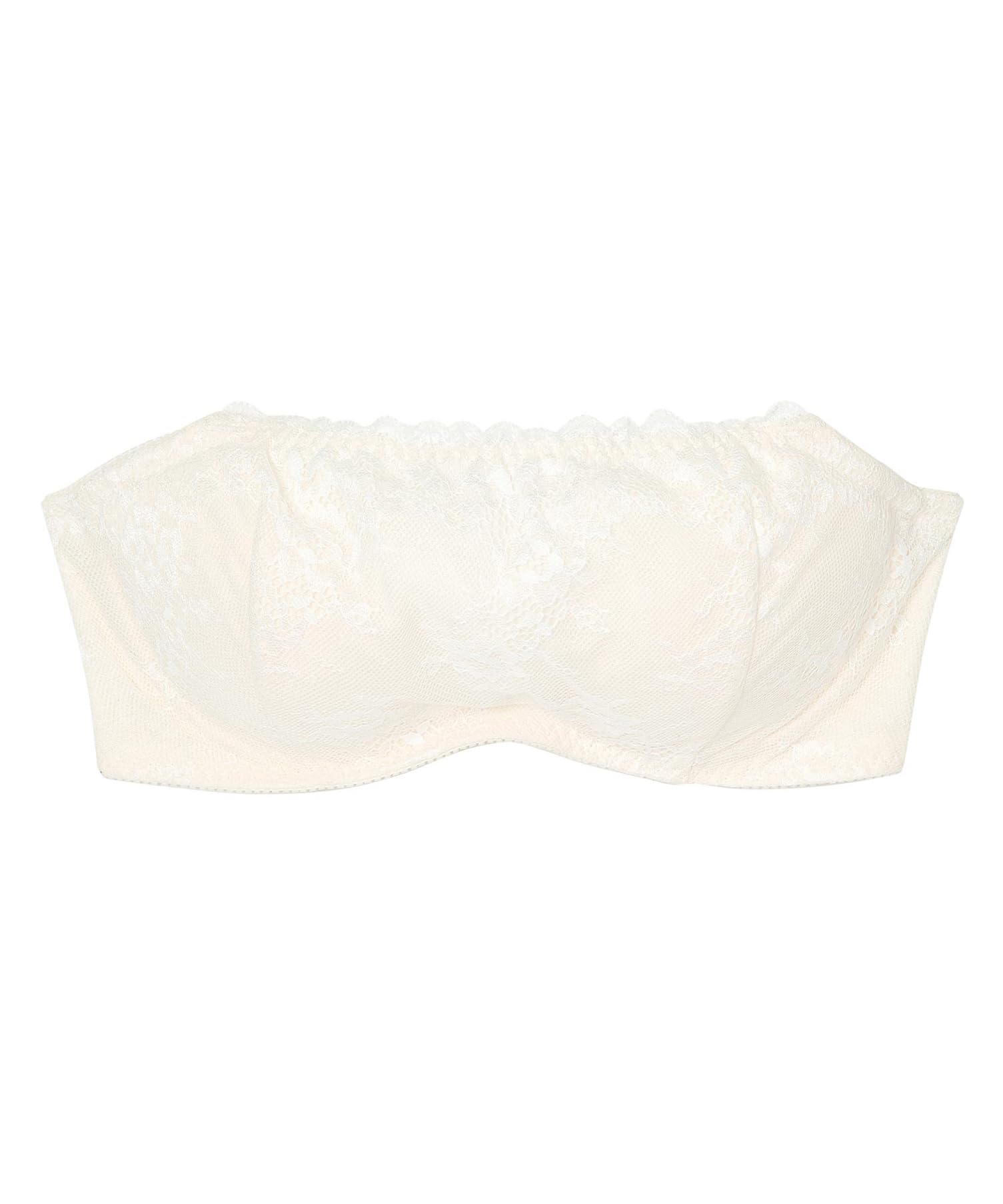 

Strapless covers cleavage and also shows your gives a natural rounded bust silhouette for IV [Amphi] bra, back, [BFF502 series] Half-top bra, BFF502,