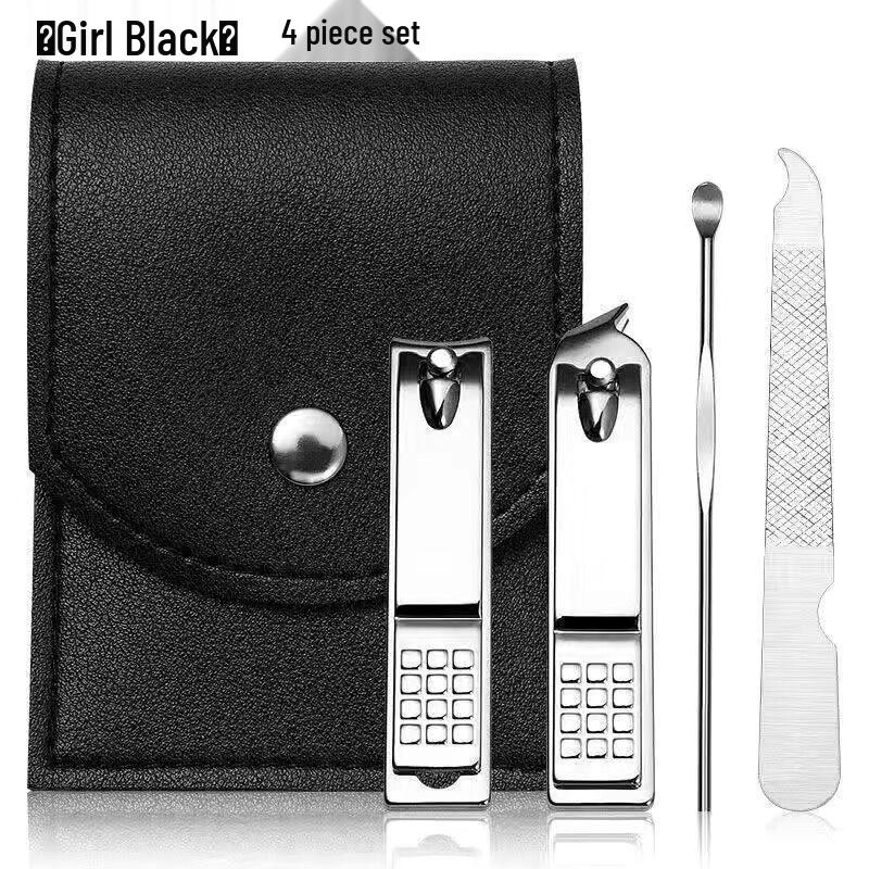 High-End Stainless Steel Nail Clippers & Pedicure Set for Adults