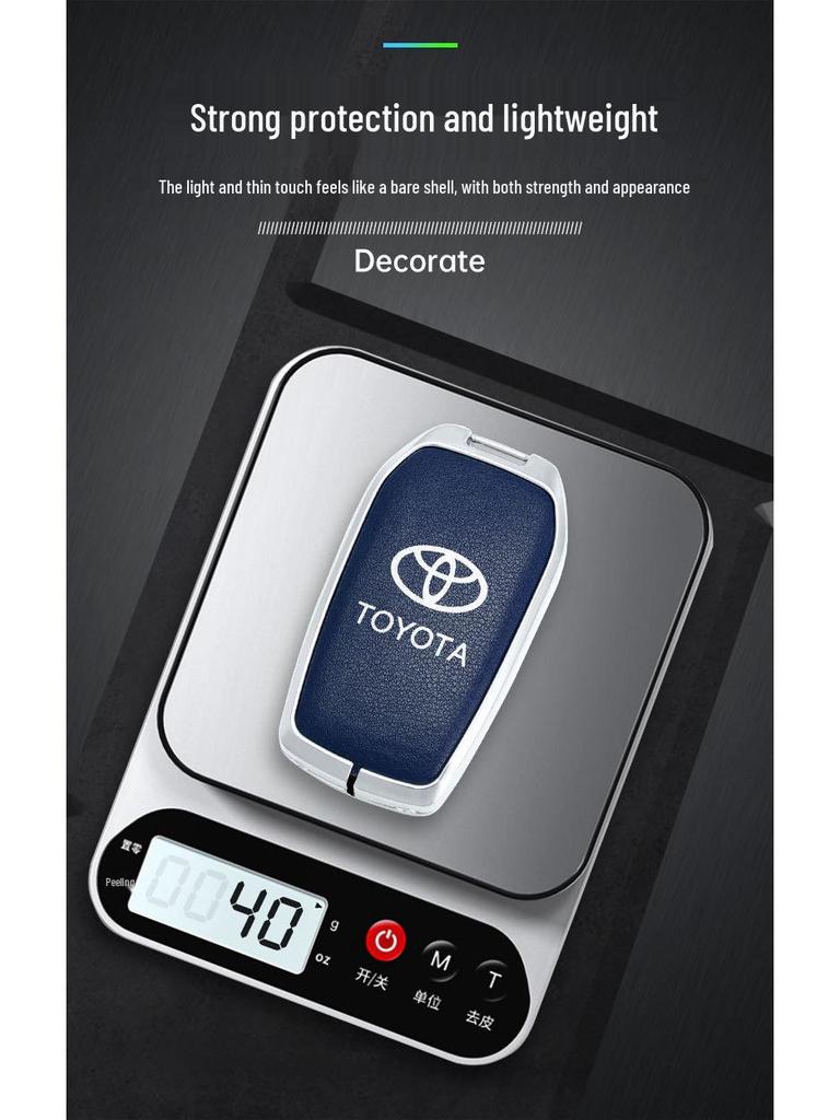 2026 Toyota Corolla RuiFang Διπλού Κινητήρα Elite Κάλυμμα Κλειδιού - Μεταλλικό Κέλυφος