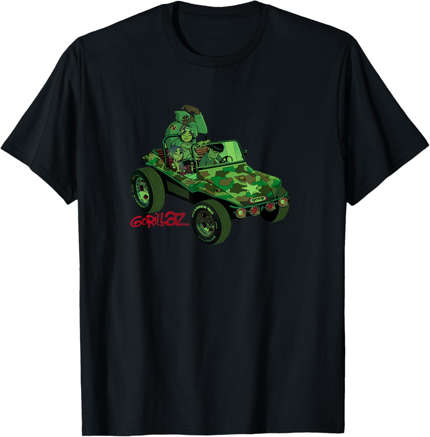 Gorillaz Geep Logo Reverse T-Shirt Unisex T-Shirt S