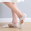 Cute Summer Printed Socks Women's Short Socks Ins Trendy Boat Socks Thin Small Flower Shallow Mouth Socks Sweat-absorbent Breathable Invisible Socks