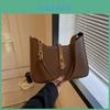 Korean Style Small Pu Handbag With Chain Strap For Daily Use