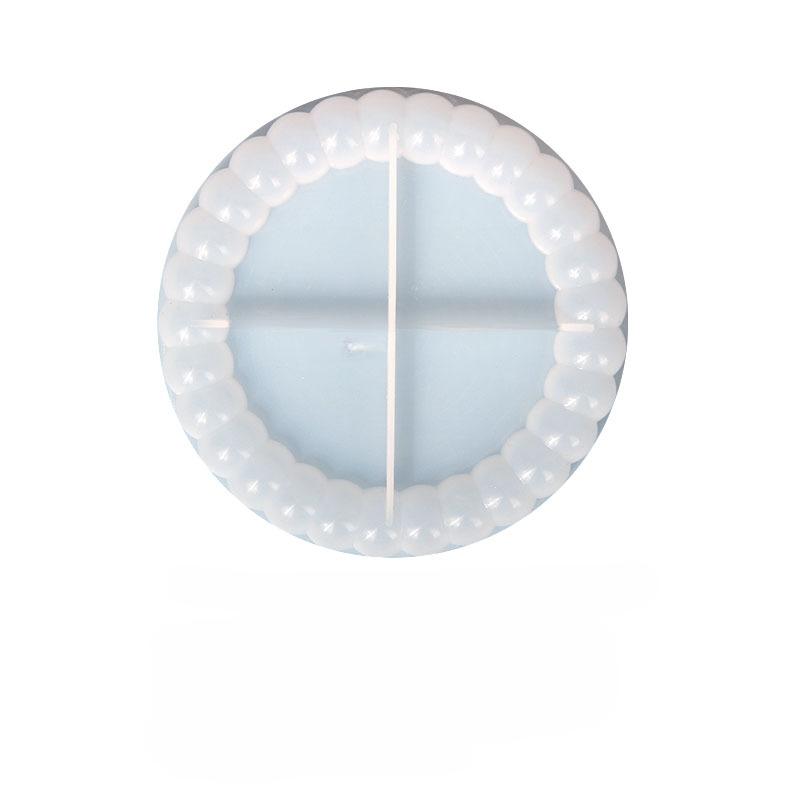 1 ks DIY Roztomilý bublinkový podtácek Epoxidová forma Podtácek na skladování proti rozlití Silikonová forma