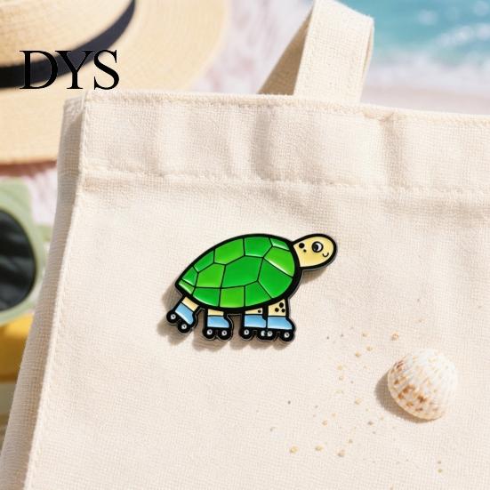 Wear-resistant Animal Brooch Sea Brooch, Cute Marine Creature Creative Metal Badge, Cartoon Summer Style Ocean Styling Hard Enamel Pins for Schoolbag
