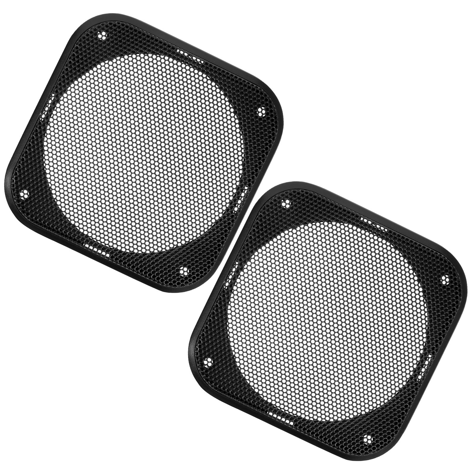 2pcs Speaker Grills 4 Inch Car Subwoofer Speakers Grill Covers Automotive Speaker Guard Audio Accessories 2pcs