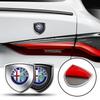 2026 Hete Sticker 3D Metaal Chroom Auto Carrosserie Decor Custom Stickers Badge Labeling Voor Alfa Romeo Giulietta Giulia GT Mito Brera F1
