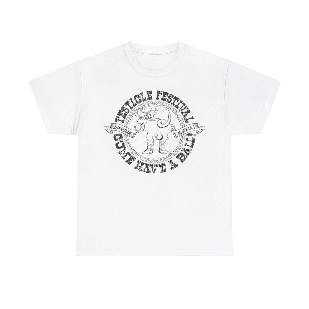Sheridan Montana Testicle Festival 1982 Nostalgic T-shirt Unisex T-Shirt XXXXL