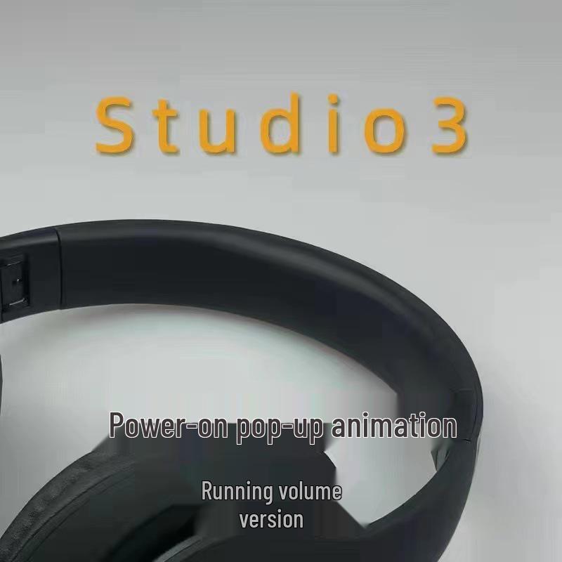 

Cross-Border StudioSolo3 Wireless Over-Ear Bluetooth Headphones with Logo - New in Stock чорний