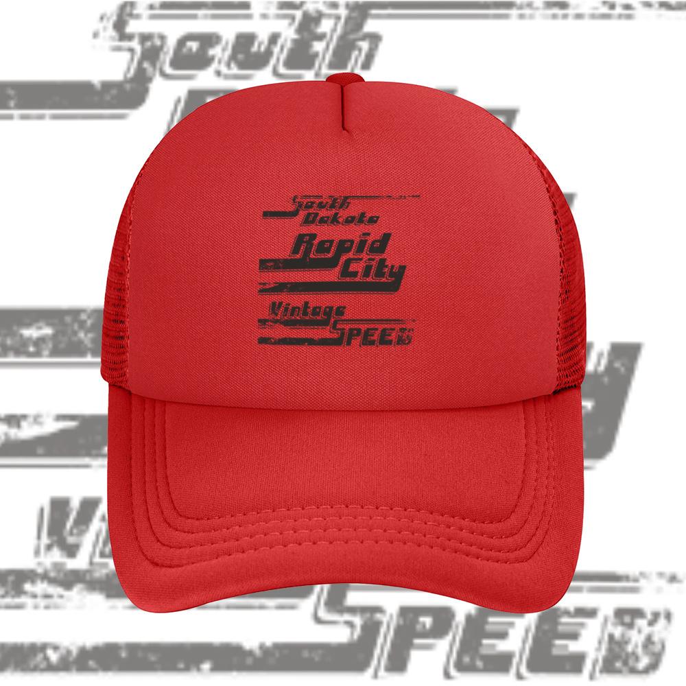 South Dakota Rapid City Vintage Speed Baseball Cap Anime Graphic Hats Adult Unisex Women Sports Outdoor