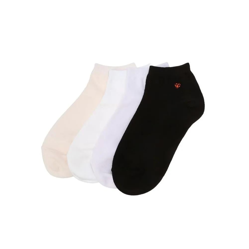 [25FW] Women's Petit Diamond Embroidered Ankle Socks 4-Piece Set JASS5F301WT