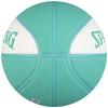Spalding GOATS Series White/Blue Indoor/Outdoor Basketball - Size 7