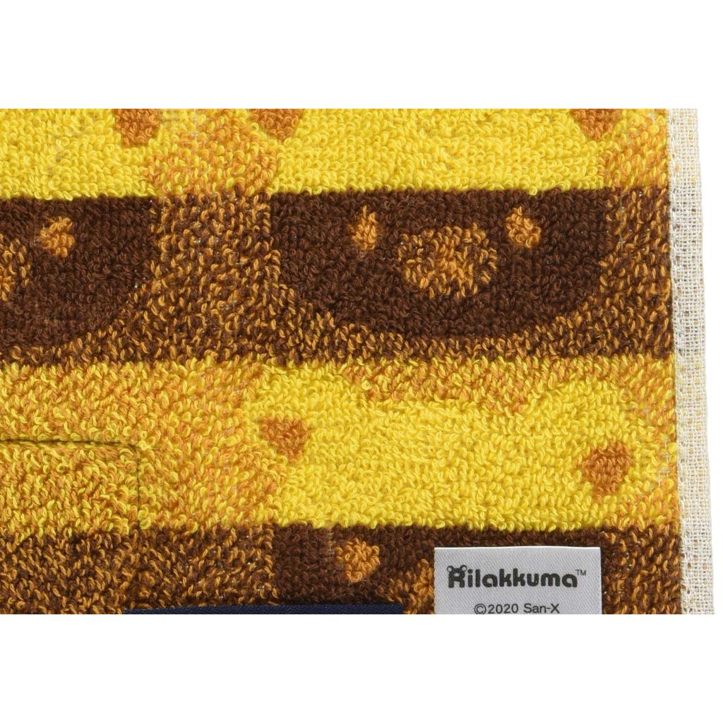 Marushin Rilakkuma Hand Towel 26x26cm 100% Cotton Rilakkumaloop 6405012900