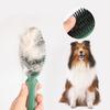Pets Double-sided Brush Comb Cats Dogs Bath Massage Brush Hair Remover Brush Pet Deshedding Care Grooming Supplies