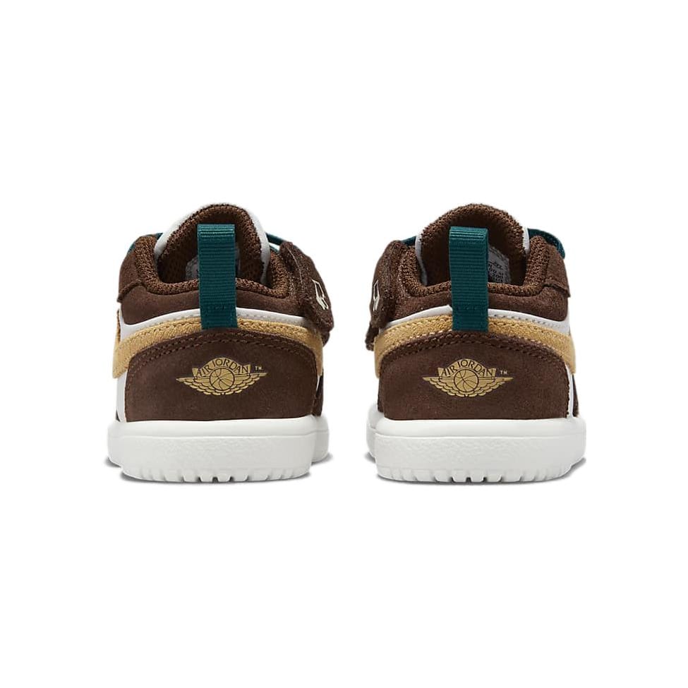 Jordan Air Jordan 1 Low Alt SE Slip Resistant Abrasion Resistant Low Top Toddler Shoes Yellow Brown Infant And Toddler FB2217-200