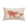 Valentine's Day Decor Pillowcases 4-Pack, Love Heart Printed Cushion Covers For Sofa/Bed,Red Black Cases For Home Decoration