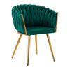 4Rico Chair Qs-Gw06G Green Velvet
