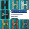Punch-Free 90° Sliding Door Latch & Lock for Barn, Bathroom, or Toilet Doors