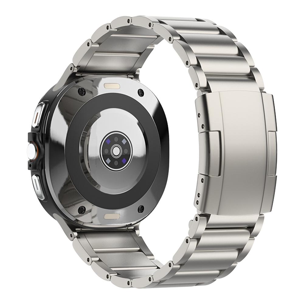 Curea de ceas pentru Samsung Galaxy Watch8 44mm/40mm/Watch8 Classic 46mm Titan 3-Zale Curea de schimb