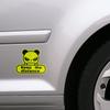 Reflective Car Decal, Distance Sticker, High Visibility Panda Sticker, Adhesive Car Accessories, Outdoor, Travel, Driving