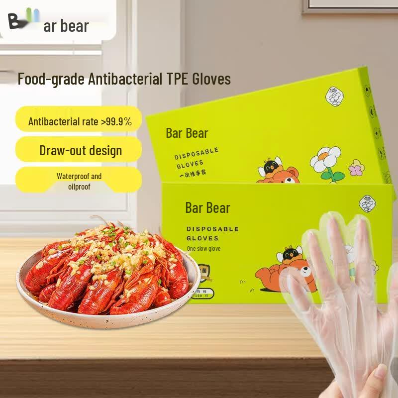 Bear Food Grade Disposable Gloves