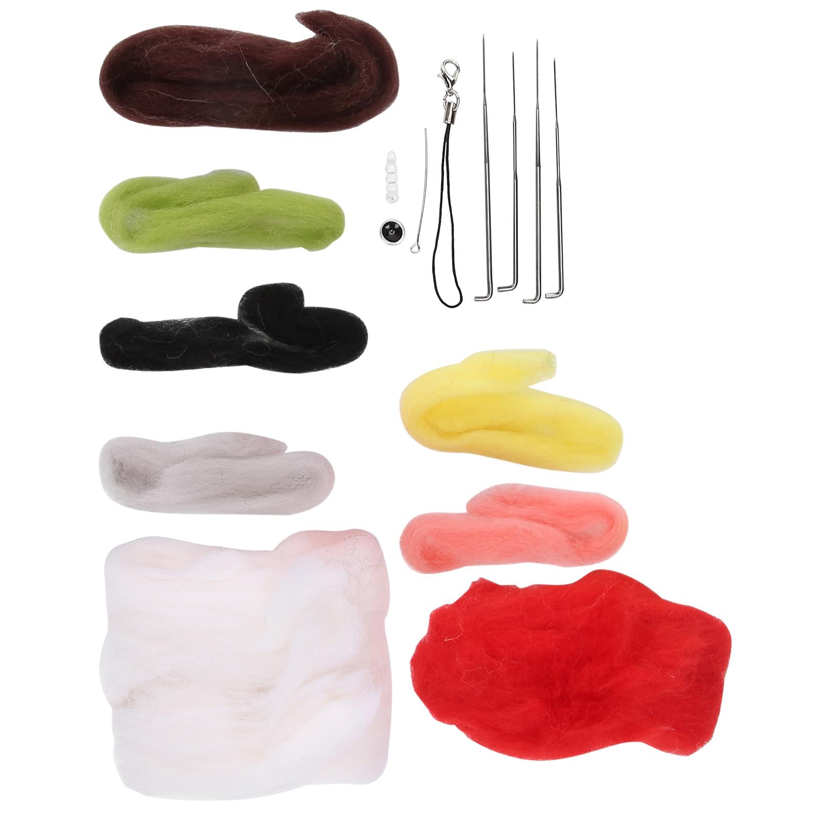 

Набор для сухого валяния DIY Кукла-кошка ручной работы Игрушки Набор материалов с руководством пользователя на английском языке