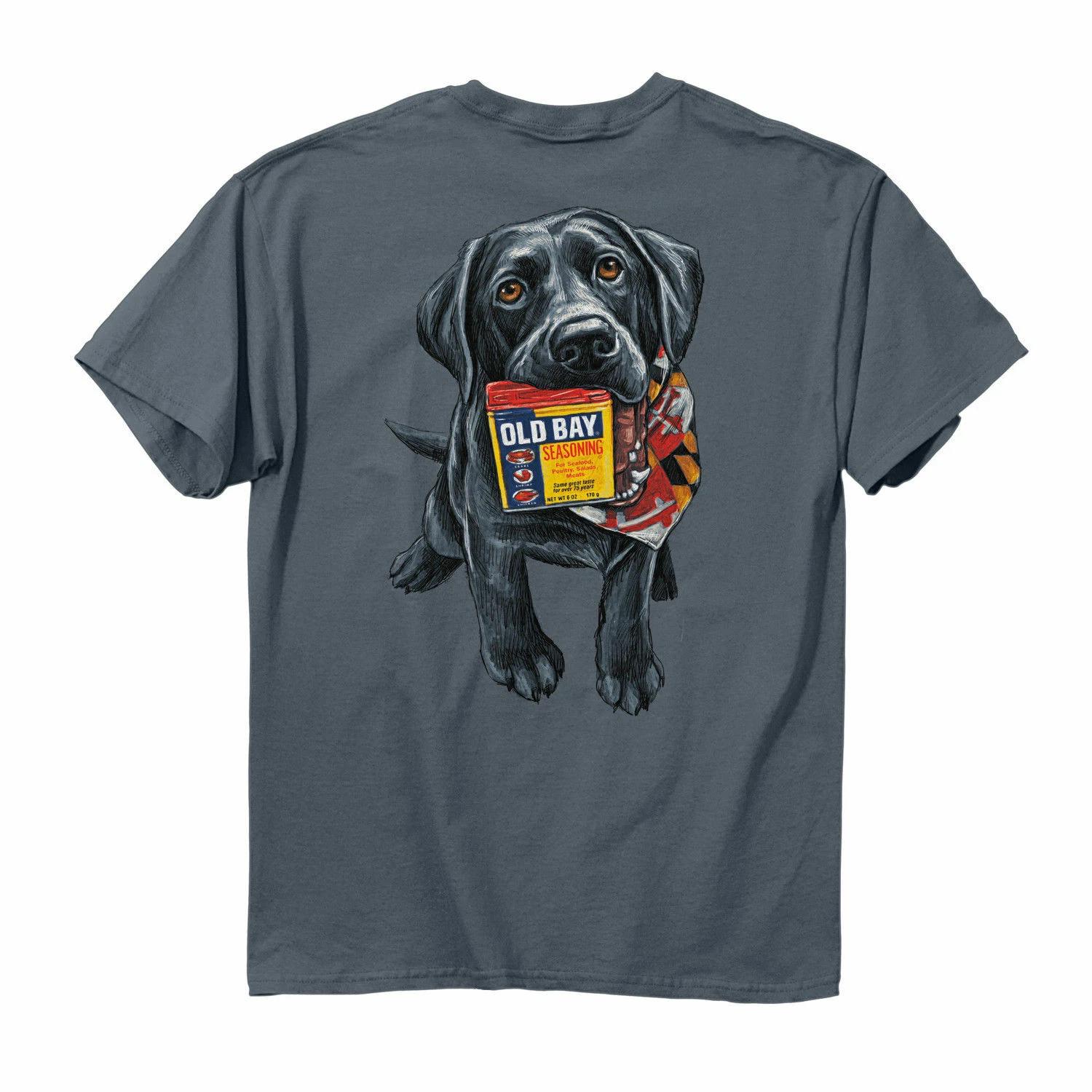 

New MARYLAND OLD BAY LAB Good BOY T Shirt S