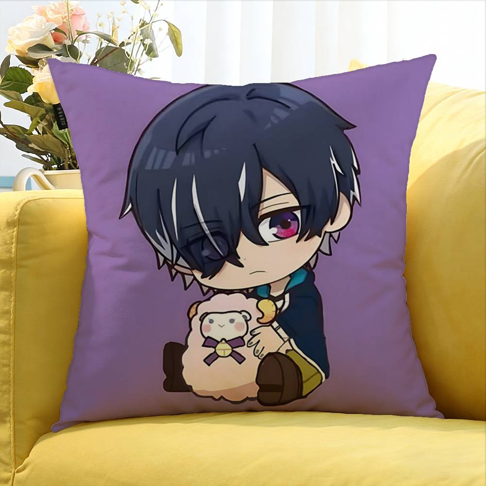 CUTE Game O-Obey Me World Various Sizes Square Pillow Case For Car Home Bedchamber Decor