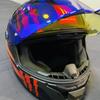 2KS Motocyklové samolepky s drápy a škrábanci DIY Motokrosové helmy Vinylové obtisky pro Aprilia KTM Kawasaki YAMAHA SUZUKI HONDA