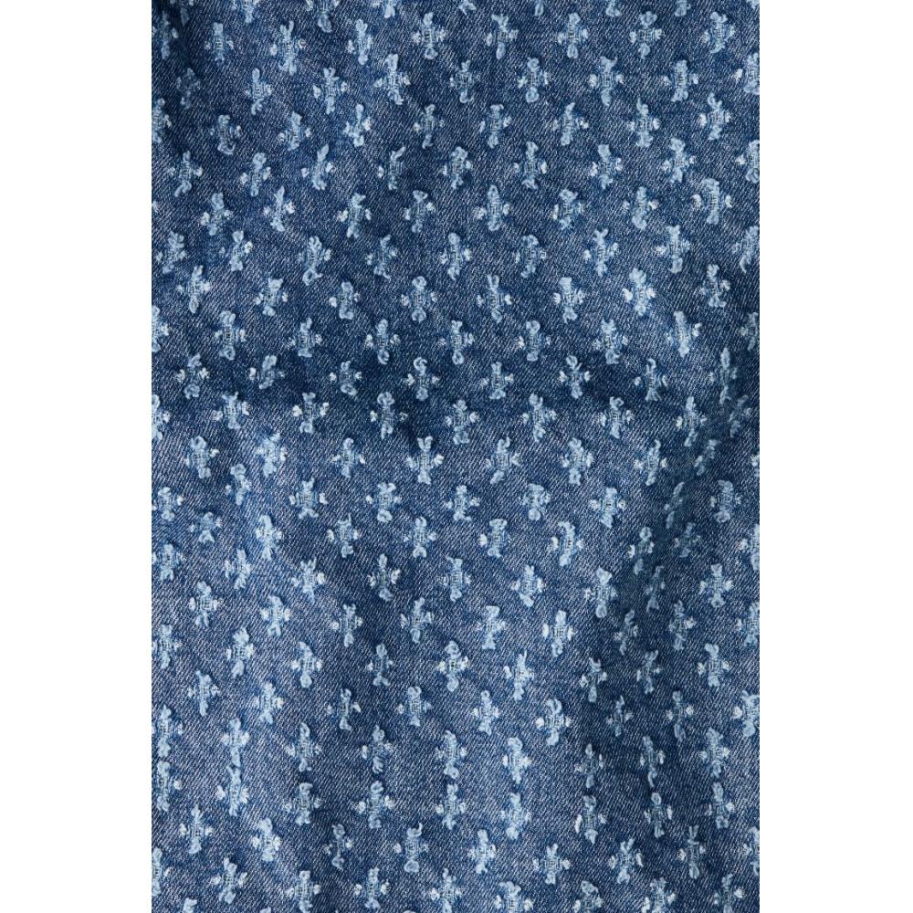 H M Super Baggy Jeans deniM Blue Pattern