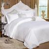Yiyiai Hotel Style Pure White Cotton Sateen Duvet Cover