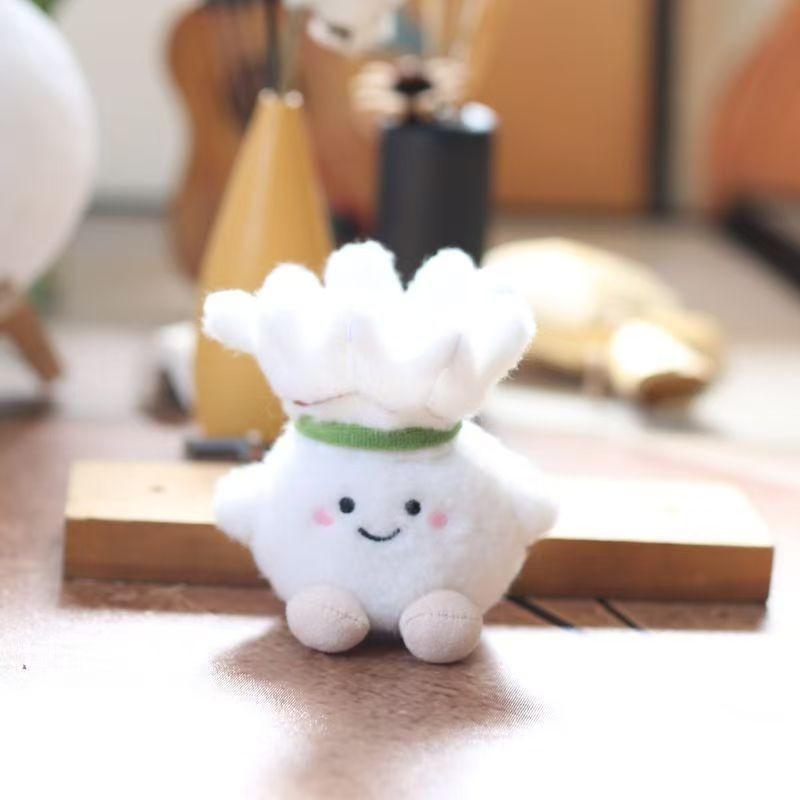 Featherball Plush Unique Doll Animal Keychain Girls Stylish Handbag Decoration