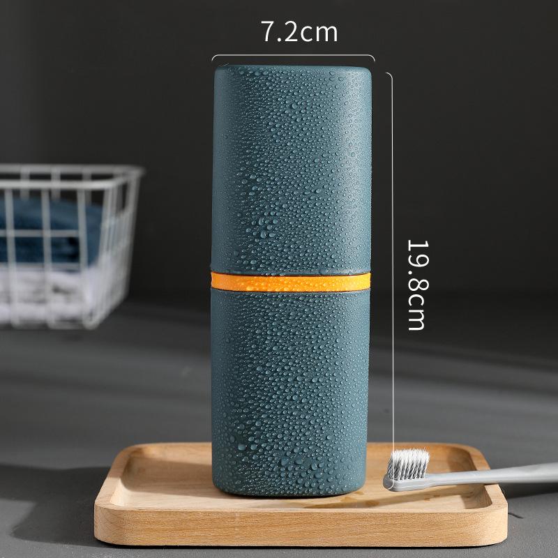 1 Pc Portable Toothbrush Holder Box Travel Camping Toothbrush Toothpaste Storage Organizer Case Bathroom Accessories (Ony Case)