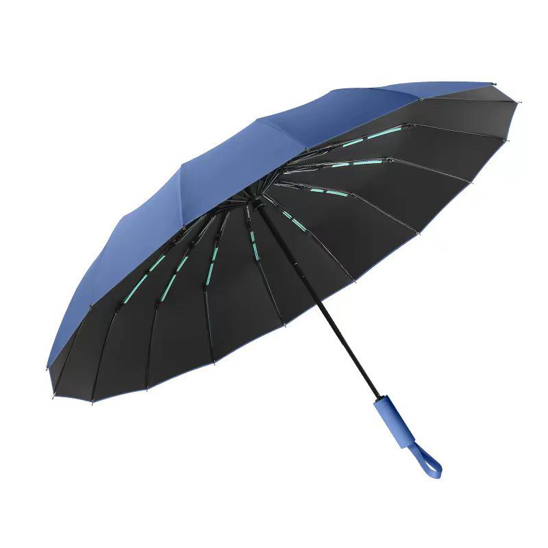 32-Bone Automatic Double-Bone Umbrella, Extra Large for Men & Women, UV Protection, Dual-Use for Sun & Rain