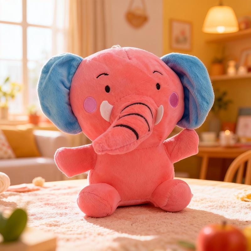 Plush Toy, 7-inch Baby Elephant, Ultra-soft Claw Machine Doll, Plush Gift Item