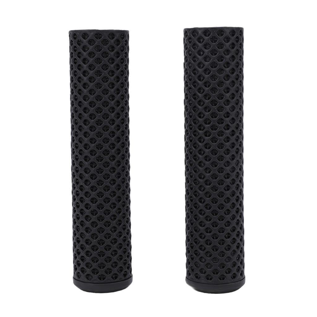 Bike Handlebar Grips 3D Printed Non Slip Shock Absorbing PU Handle Grip for Cycling Enthusiasts Commuters Indoor