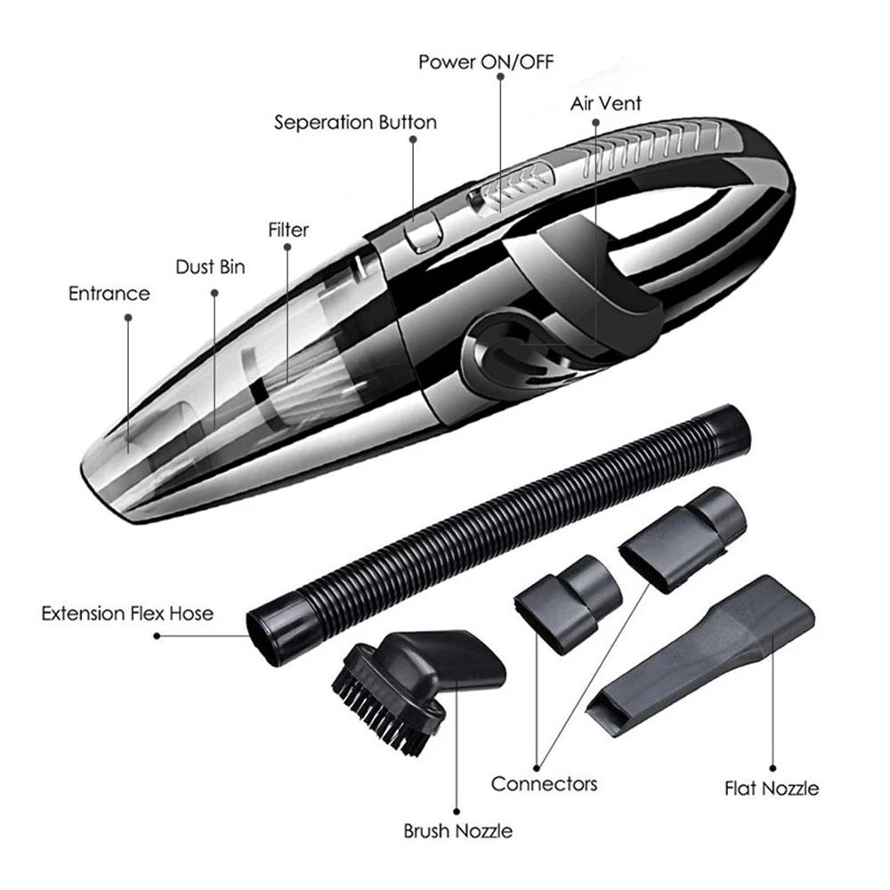 Wireless Handheld Vacuum Cleaner 120W Portable Cordless Cleaner Home Hand Vacuum Handy Super Strong Suction Vacuum For Home&Car