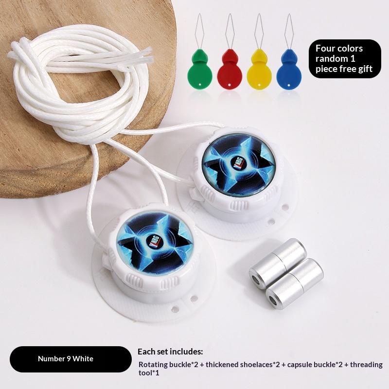1/3 Sets Lace-Free Swivel Buckle Sports Shoe Laces For Men And Women Casual Lazy Shoes Lace Diy Accessories