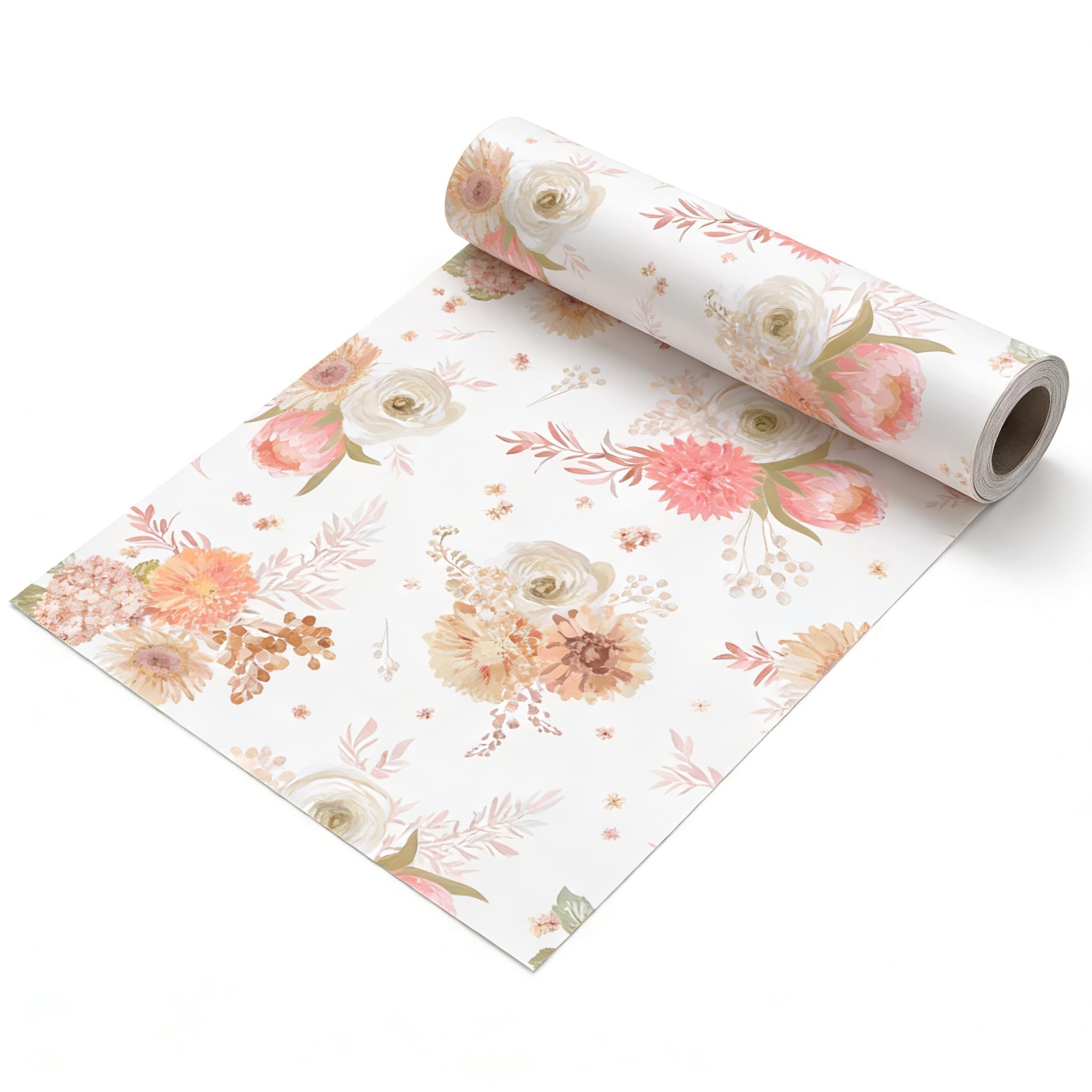 

VEELIKE Removable Wallpaper Sticker Floral Scandinavian Heat Suitable for Sliding Rental Stain Wall Gas Sliding Wall Masking Tape - Pattern, Design,