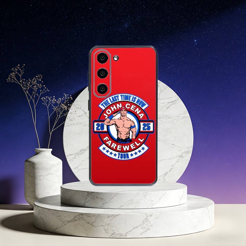 John wrestler C-Cena Phone Case For Samsung Galaxy A73,A72,A71,A70,A53,A52,A51,Others Soft Black Cover Samsung a31